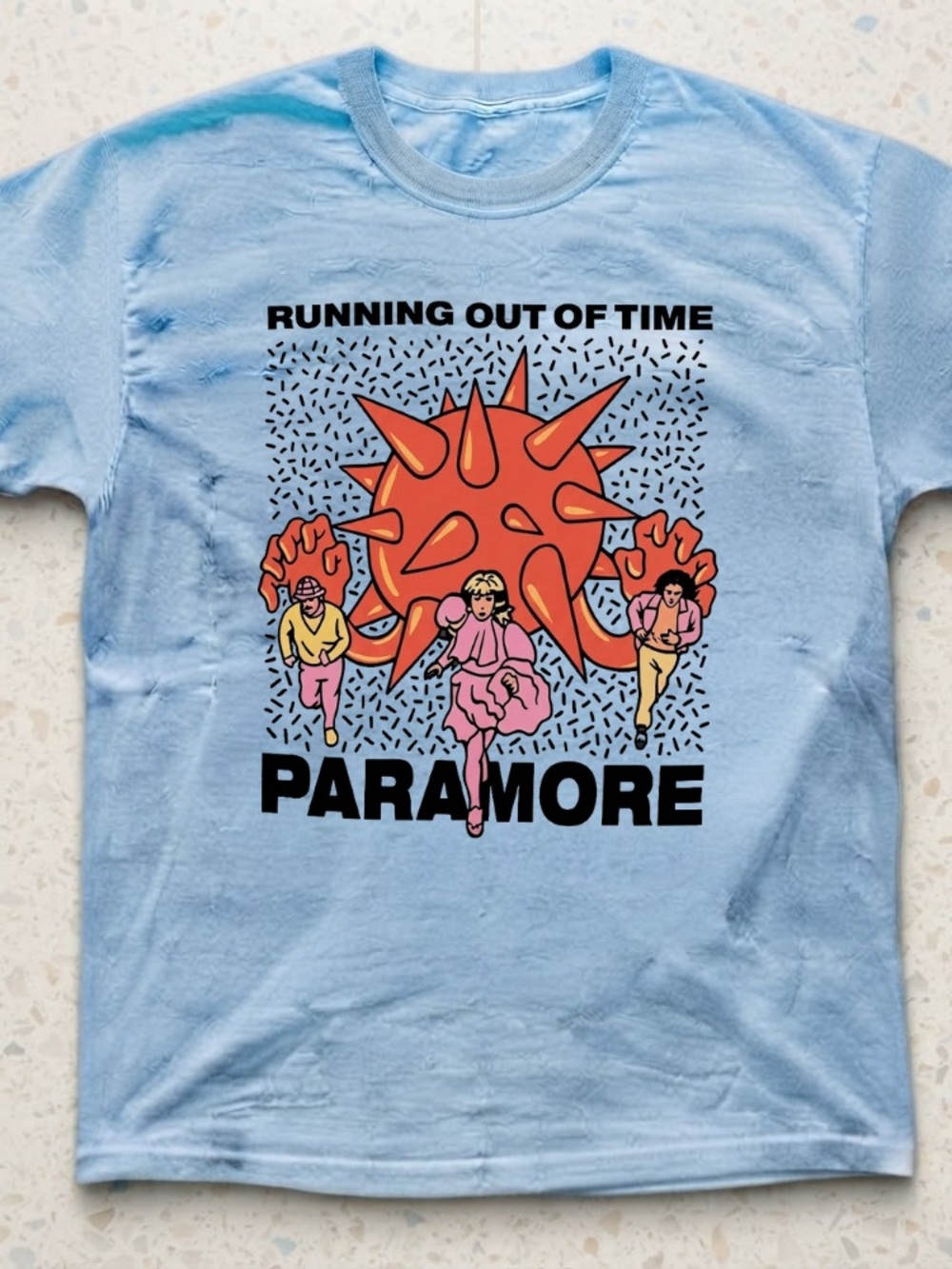 Paramore “Running Out Of Time” Design Shirt | Pop Punk |  Nostalgic | Band Lover